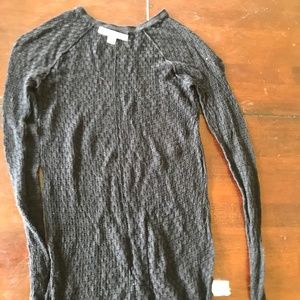 CAbi long sleeve stretch top